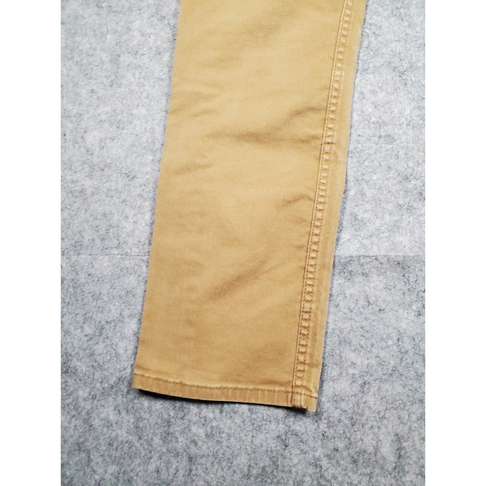 Levis 513 Jeans Mens 32x30* Brown Slim Straight Denim Stretch Pants Casual - Picture 7 of 16